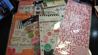 Joann's 80% off Stickers Haul // Huge Sticker Haul