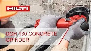 Hilti DGH 130 concrete grinder