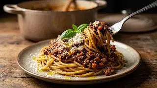 Pasta Bolognese 🍝🔥 | Rich, Meaty & Classic Comfort Food