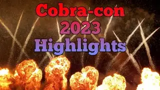 Cobra-con firework highlights 2023