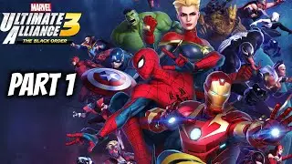 Marvel Ultimate Alliance 3: The Black Order Gameplay Walkthrough Part 1 - Guardians of the Galaxy