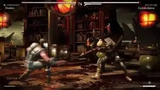 MKXL Unbreakable Sub-Zero VS Spec Ops Cassie Cage