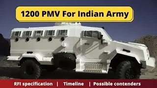 1200 Protected Mobility Vehicle For Indian Army | Specification | Possible Contenders | in English