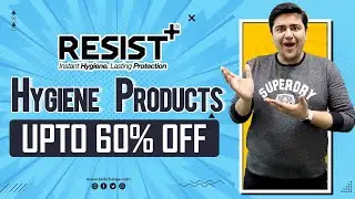 Resist Plus Offers - UPTO 60% OFF on Hygiene Products
