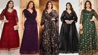 STYLISH AND BEAUTIFUL PLUS SIZE MOTHER OF THE BRIDE DRESS IDEAS 