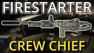PAYDAY 2 - Firestarter DSOD Solo No Ai, Downs, Assets, 2nd Joker, Uppers - Crew Chief LMG Build