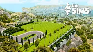 Building a mansion in The Sims 4! #thesims4