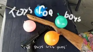 SHOOTING CANS AND BALLOONS! - AIRGUN SHOOTING#1