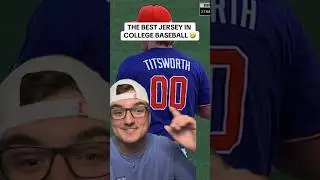 The HIGHEST SELLING college baseball jersey 🤑🤣⚾️ &bull; #baseball #collegebaseball #mlb