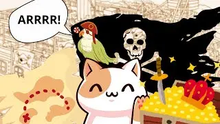 Koci piraci zabrali nasz skarb...! Hidden Cats Pirates!