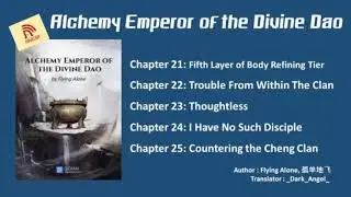 Alchemy Emperor of the Divine Dao EP. 21-25  ( English Light Novels Audiobook ) Martial Arts