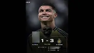 Ronaldo vs Al Hilal 💀 #capcut #edit #football #ronaldo #alnassr #soccer #goat #foryou #fyp #viral