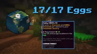 All Egg Locations in the Hub | Hypixel Skyblock