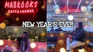 NEW YEAR'S EVE || VLOG 14 || KOLKATA VLOG || MABROOKS CAFE || PARK STREET ||