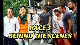 Race 3 Shooting Salman Khan And Jacqueline Fernandez BEHIND THE SCENES