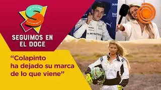 ¡Cristine, la periodista que deslumbró a Colapinto!