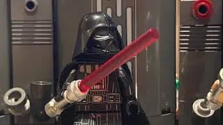 Obi Wan Vs Darth Vader (Star Wars Episode 4) Stop Motion Animation