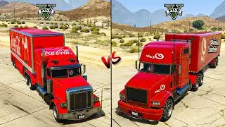 GTA 5 Coca-Cola Truck VS eCola Truck Trailer - Which is Best ? @twin.gaming6786 @umbocars