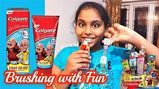 TEETH BRUSHING TIMER   Kids Anticavity Motu Patlu Toothpaste   tamil kids story   tamil kids rhymes