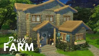 DAISY FARM - Modest Farmhouse | Sims 4 | Speed Build