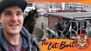 Exploring Amsterdam | De Poezenboot - The Cat Boat 🐈