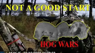 Hog WARS, плохой способ начать поездку, Trail Side Fix, в темноте, Mid Drive Motor сошел с рельсов.