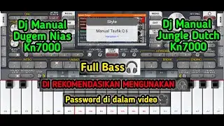 Dj Manual Dugem Nias Part 6 | Set Manual Jungle Dutch Kn7000 Terbaru Org 2024 full bass🎧