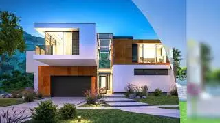 2BHK Two story House Front Elevation Design