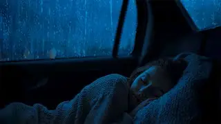 [Try Listening in 3 Minutes] Fall Asleep Instantly to Rain in a Car 🚗🌧️ Deep Sleep & Relaxation