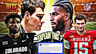 🚨Shedeur Sanders vs Mendoza: The NFL Media DOUBLE STANDARD Exposed After Adam Schefter LATEST REPORT
