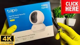 Tapo C200 WiFi CCTV Camera Unboxing & Setup - TP-Link Home Security Camera