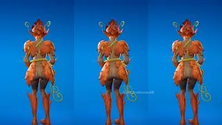 Fortnite It's Go Time Emote With Autumn Skin Thicc 🍑😜😍