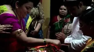 Omkar Vibha Chodankar Marriage Video 1