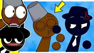 I'm blue Black x Brud Sprunki OC Animation Reaction | Black x Jevin | Sprunki react to tiktok
