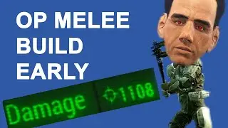 Fallout 4 OP VATS Melee Build For Survival Difficulty