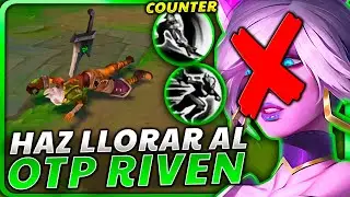 😱¡ME ROBA RIVEN y LE HAGO LLORAR a NIVEL 1 con LA ESTRATEGIA MÁS ASQUEROSA y SIMPLE del JUEGO!