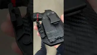 Grand Power +Olight Baldr S, кобура в текстуре Carbon с мягким слоем внутри.