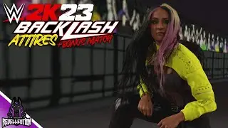 WWE 2K23: 6 Backlash Updated Attires + Bonus Match #WWEBacklash #WWE2K23