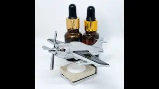 Solar Aircraft Air Freshener With Fragrance