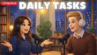 How to Talk About Your Daily Tasks in English | Speak Like a Native | English Conversation Practice