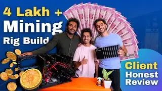 RTX A4000 Mining Rig Build - Total Cost 4 Lakhs.