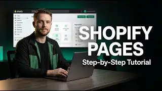 How to Create Pages in Shopify | About Us, Contact & Policy Pages 📄