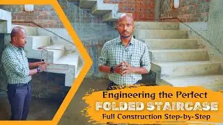 How to Plan Luxury Folded Staircase Construction | Full Step-by-Step Planning & Execution Explained