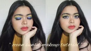 Ocean Sunset Inspired Makeup Tutorial &deg; (using Beauty Glazed Impressed You Palette) PHILIPPINES