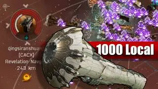 Doomsday Barrage in Taff | 1k in Local War - EVE Online