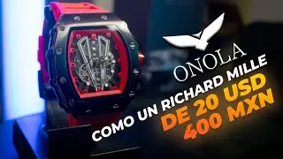 Este ONOLA 3826 un RICHARD MILLE  extremadamente barato y bonito. #aliexpress #aliexpresshaul