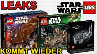 EWOK VILLAGE und SANDCRAWLER kommen ZUR&Uuml;CK und 150&euro; IMPERIAL SHUTTLE|LEGO Star Wars Leaks 2026