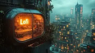 Whispers of Sleep | Cyberpunk Lofi Radio for Insomnia & Night Relaxation