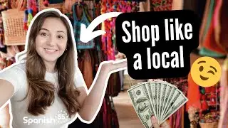 Traveling to Mexico? 3 Tips for SHOPPING in SPANISH [Beginners]