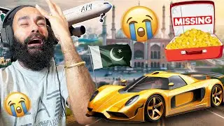 Mera Suit Case Pakistan Main Gum Ho Gaya 😢 | But Ferrari Super Car Dekh Le 😍